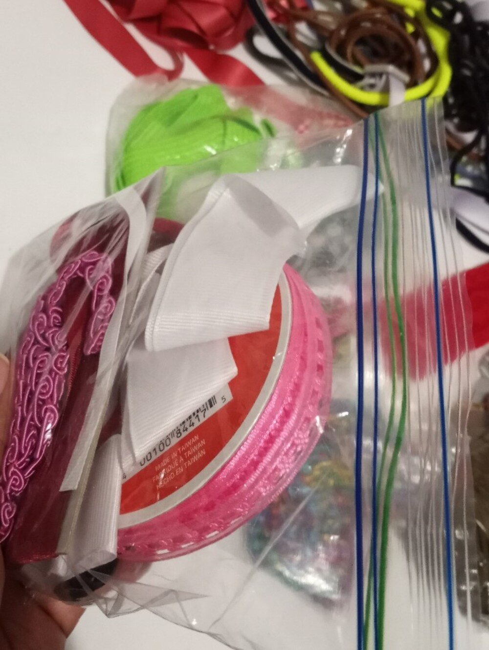 Ribbon,Lace,String,Fringe Lot - Picture 2 of 8